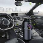 Car Air Purifier Cleaner with Ozone Generator Negative Ion Fragrance Air Freshener UVC Sanitizing Machine for Vehicle Interior