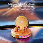 Car Phone Holder Wireless Charging Dashboard Auto Phone Support 360 Degree Rotatable for Home Office Desk Phone Holder CM World
