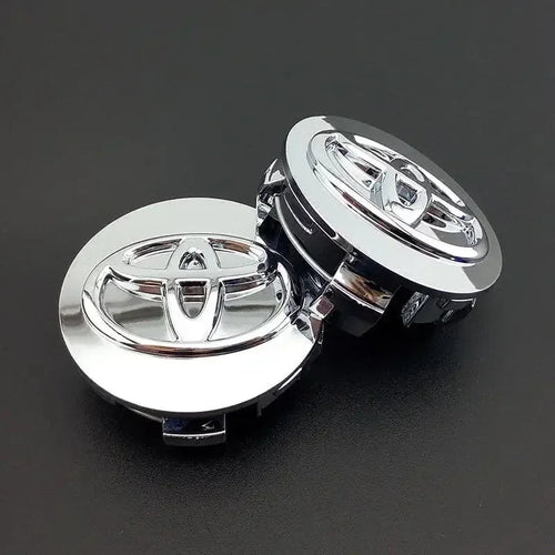 4pcs 62mm Car Styling Wheel Hub Center Caps Rim Cover Badge For Toyota Corolla Yaris CHR Rav4 Highlander Avalvn Camry accessory CM World