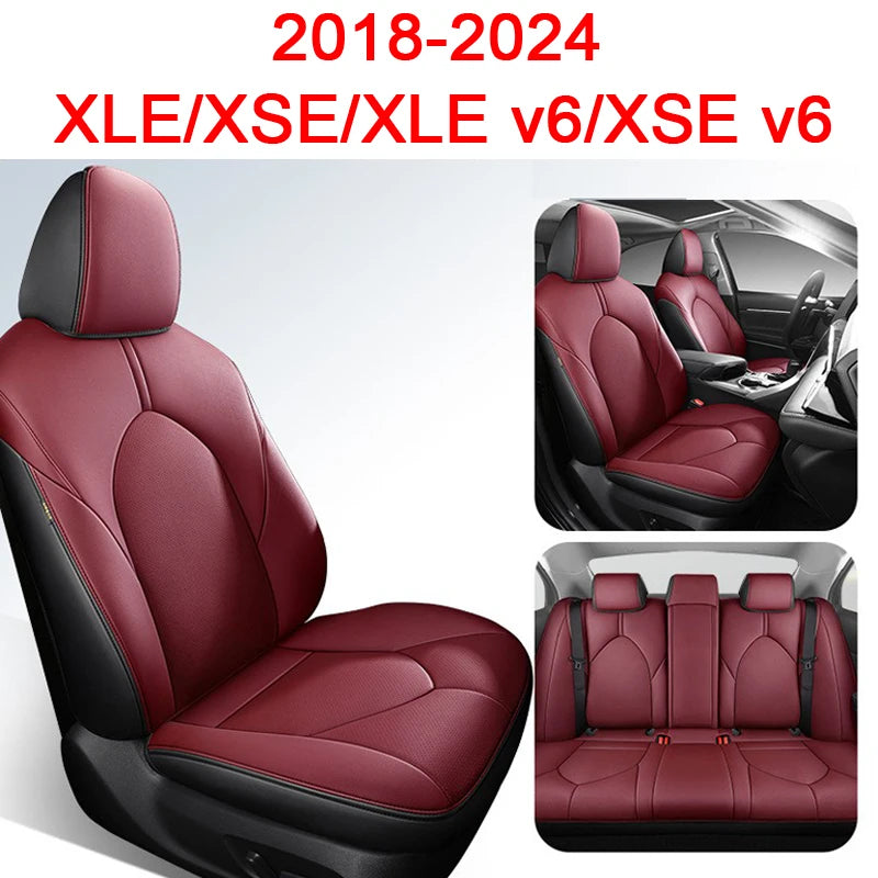 New Car Special Seat Covers 5 seats For Toyota Camry 2018 2019 2020 2021 2022 2023 2024  PU Cushion Car Seat Protection Cover