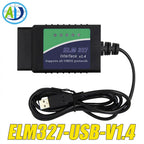 2026 ELM327 V1.5 USB Scanner PIC18F25K80 FTDI FT232RL For Chrysler/Opel/Citroen OBD2 Interface Scanner For ScanTool/MultiEcuScan