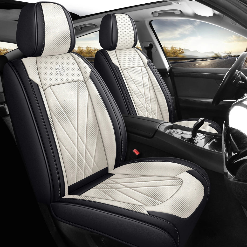 Five-Seat Car Seat Covers Full-Coverage Design Sleek Elegant Universal Fit for Most Vehicles Car Mobile World