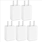 USB Wall Charger USB-A 5V 1A AC Power Adapter US Plug for iPhone 16 Samsung Xiaomi Console Camera Travel Charging Phone Adapters