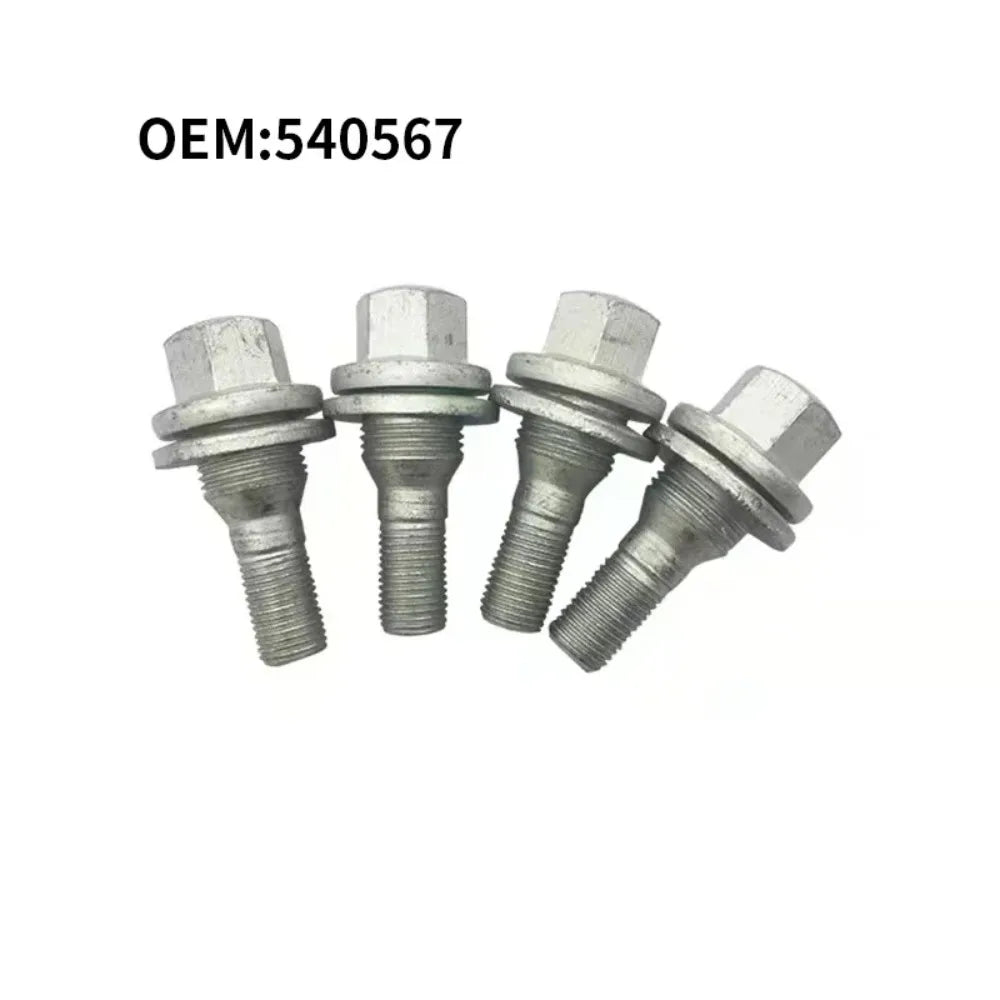1PC/4PCS Car Wheel Bolt 9817024580 540567 For Peugeot 206 207 307 308 407 607CC SW 3008 RCZ Citroen DS C4 C5 C6