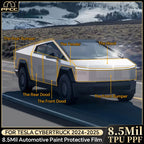 For Tesla Cybertruck 2024 Matte PPF Car Paint Protection Film Clear Bra Decal Anti-Scratch TPU Invisible Body Sticker Accessorie