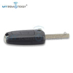 REMTEKEY Flip Key shell Case 2 Button HU100 for Vauxhall Opel Corsa D Astra H Vectra C Zafira 2005 2006 2007 2008 2009 CM World
