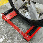 Tire Washing Rack Roller Tire Washing Rack Roller Support Placement Bracket Car Wash Beauty Repair Workshop