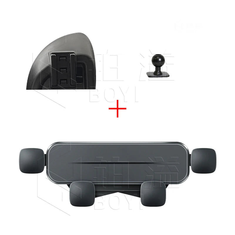 Phone Holde Car For Porsche Cayenne 2010-2015 Mobile Support Special Fixed Bracket Base Wireless Charging Stand Interior CM World