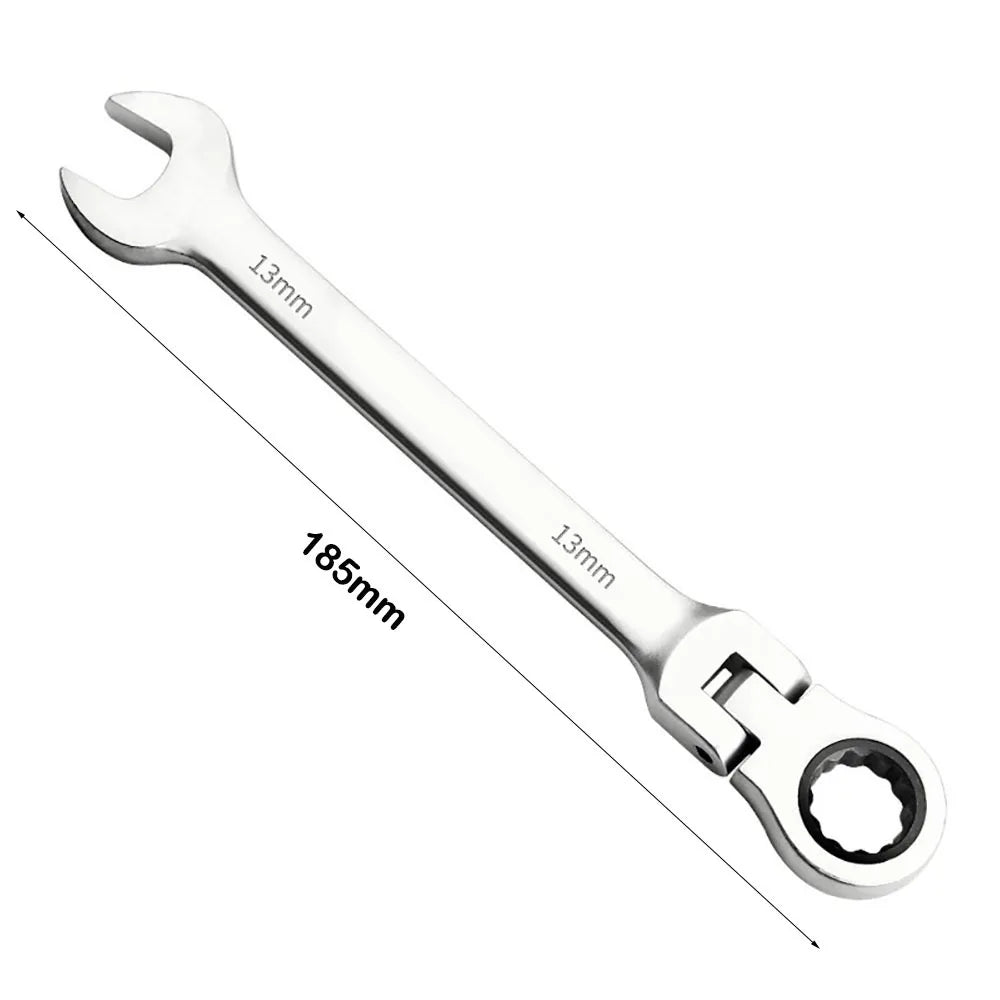Dual Heads Dual Heads Ratchet Wrench Quick Release 72 Teeth Reversible Ratchet Spanner Ratcheting Combination Wrenches