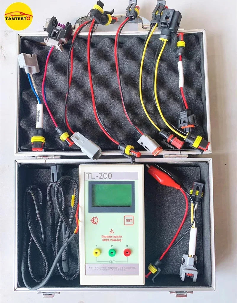 TL-200 CRIN Diesel Common Rail Injector Piezo TR LCR ESR Resistance Capacitance Inductance Tester CM World