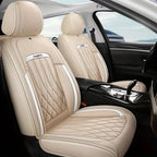 5-Seat Car Seat Cover Full Coverage Car Seat Cushion All-Season Faux  Car Seat Protector Auto Accessories CM World