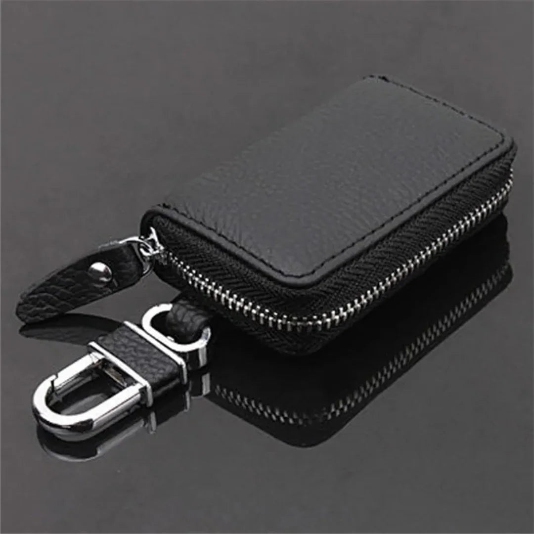 Pu Leather Car Key Wallets Men Key Holder Housekeeper Keys Organizer Women Keychain Covers Zipper Key Case Bag Pouch Purse