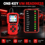 LAUNCH Creader 329 OBD2 Fault Scanner Auto Diagnostic Tool Check Engine Light Code Reader with Battery Test Live Data O2 Sensor EVAP for 1996+ OBDII Cars