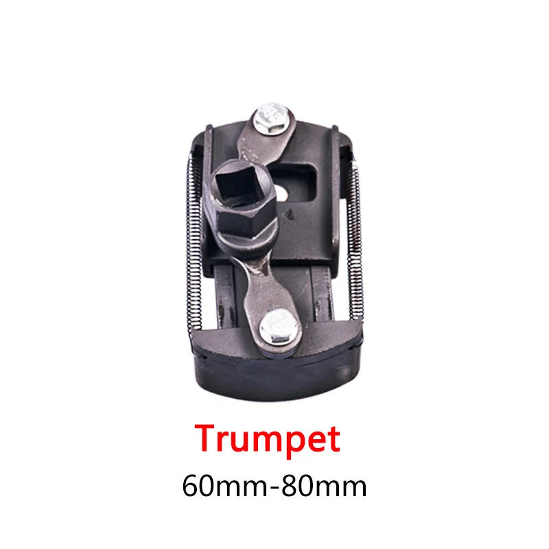 Universal Adjustable Two-Jaws Oil Filter Wrench 60-80mm Steel Remover Fuel Cast Black for Auto Car Motorcycle Maintenance Car Mobile World