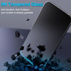 3-5Pcs For Apple iPhone 17 Pro Max Air 16 Plus 15 14 13 12 Mini 11 XS X XR Matte Anti-Spy Screen Protective Tempered Glass 9H
