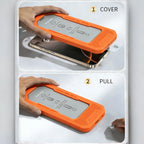 3Pcs For Galaxy S26 S25 Edge S24 Ultra Plus A57 A37 A36 Screen Protective Tempered Glass  Unlock Super Easy 9H Hardness