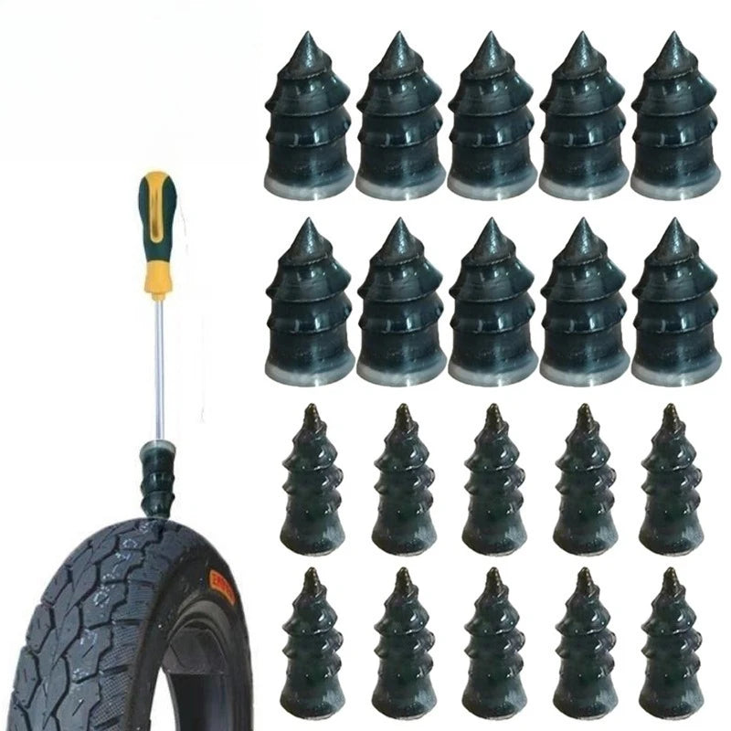 Car Tyre Repair Rubber Nails Set Universal Motorcycle Patch Truck Bicycle Scooter Puncture Tools Kit for Vacuum Kit for Vacuum
