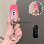 For DENZA D9 N7 X N9 2024 2025 TPU Car Key Case Cover Smart Key Cover Remote Control Shell Car Key Fob Case Protector Keychain CM World