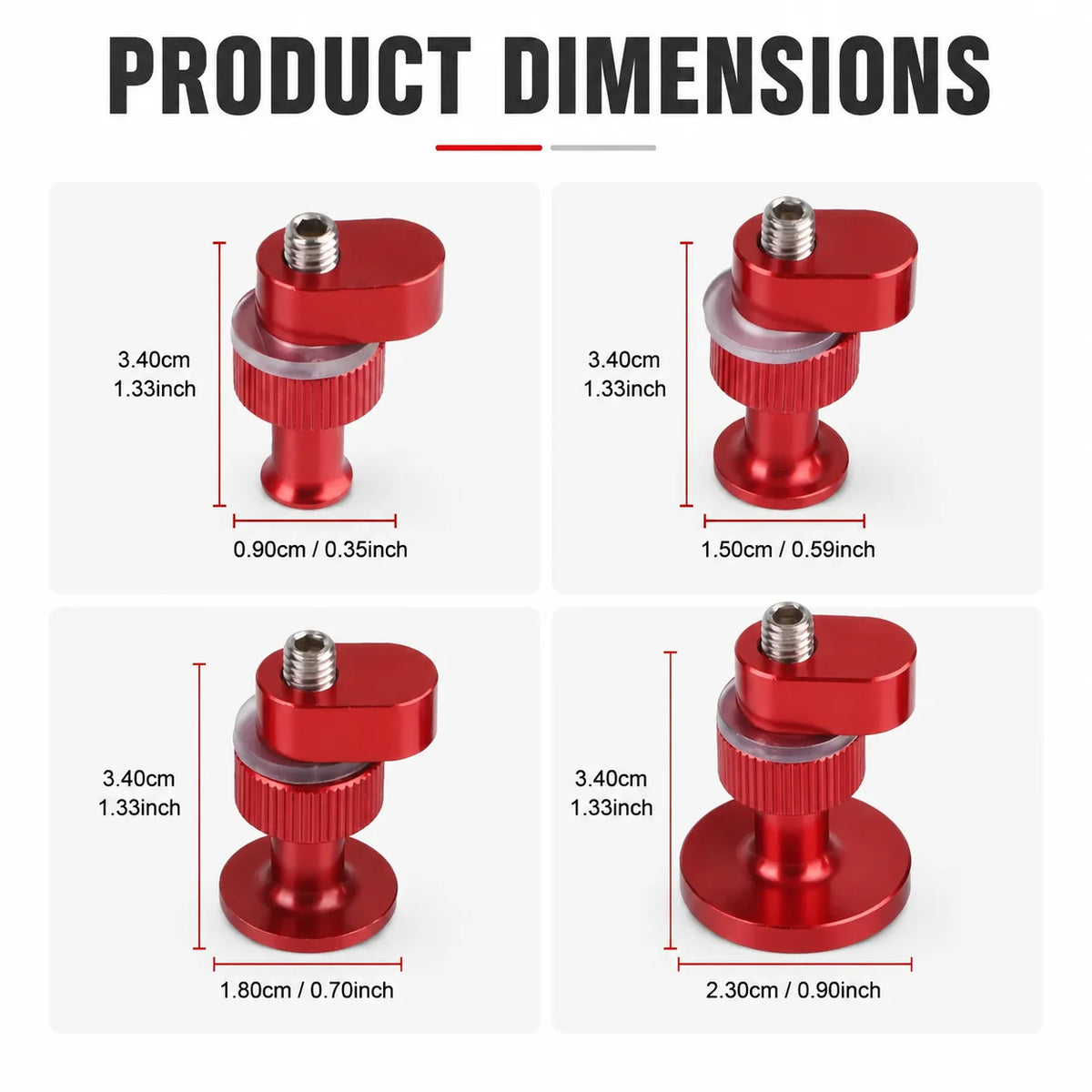 4Pcs Aluminum Alloy Car Dent Repair Reusable Pulling Tabs  Auto Body Dent Removal Accessories for Hail Damage Repair