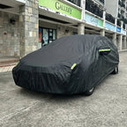 Car Cover Outdoor Protection Exterior Sun Snow UV Covers SUV Sedan Auto Sunshade Dustproof Waterproof Black Silver Car Mobile World