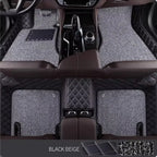 For VW GOLF 6 7 8 Auto New Models Double layer 5D Custom Car Floor Mats Carpets Foot liners car Accessories