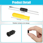 60PCS Car Vacuum Tire Repair Nail Rubber Screw Nails+ Tool Set W/Box Moto Tyre Repair Stud Patch Car Nail with Screwdriver