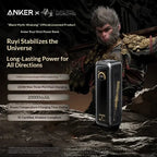 Anker Black Myth Wukong Power Bank Ruyi Rod 20000mAh 220W 140W Fast Charge 3C Certified Flight Safe For iPhone 17 Laptop MacBook Car Mobile World