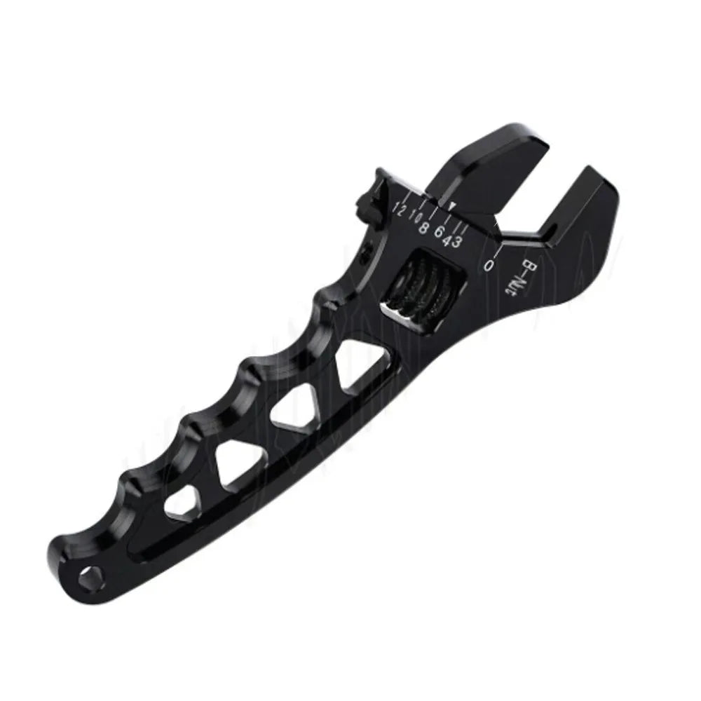 Adjustable AN Aluminum Wrench Hose Fitting Tool Aluminum Spanner AN3-AN12 Wrench Spanner Fitting Tools