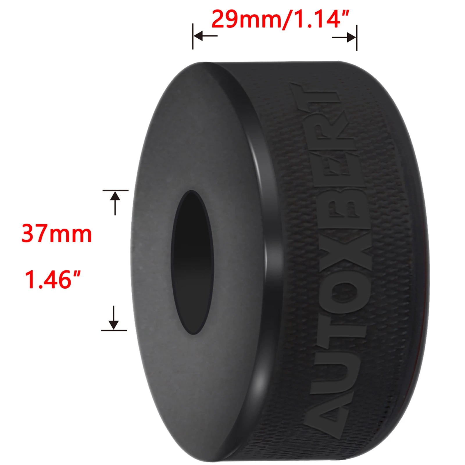 Rubber Bottle Jack Pad Protector Adapter Car Jacking Tool Pinch Weld Side Lifting Disk 20 25 29 37mm Hole 2 - 10t Bottle Jacks CM World