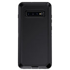 Black For Samsung Galaxy S10+ Plus S10 S10E Case Heavy Duty Shockproof Hard Protective Rugged Hybrid 3in1 Layers Phone Cover Car Mobile World