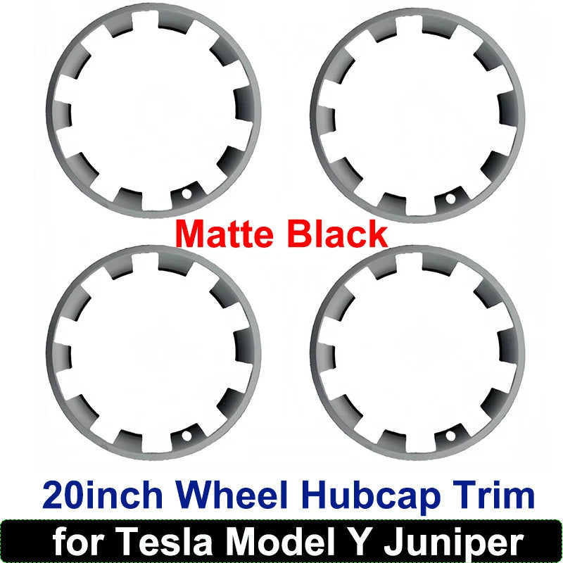 For Tesla Model Y Juniper 2025 Wheel Guard Protector Cover 20 Inch Rim Wheel Hub Protection Patch ABS Auto Exterior Accessories CM World