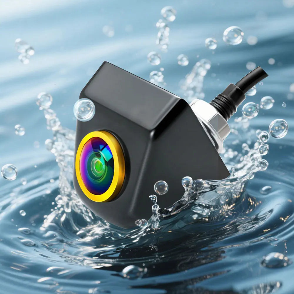 SMARTOUR 4K 1080P AHD Dynamic Trajectory Vehicle Rear View Camera Vehicle Parking Reverse Fisheye Lens Plug and Play Universal