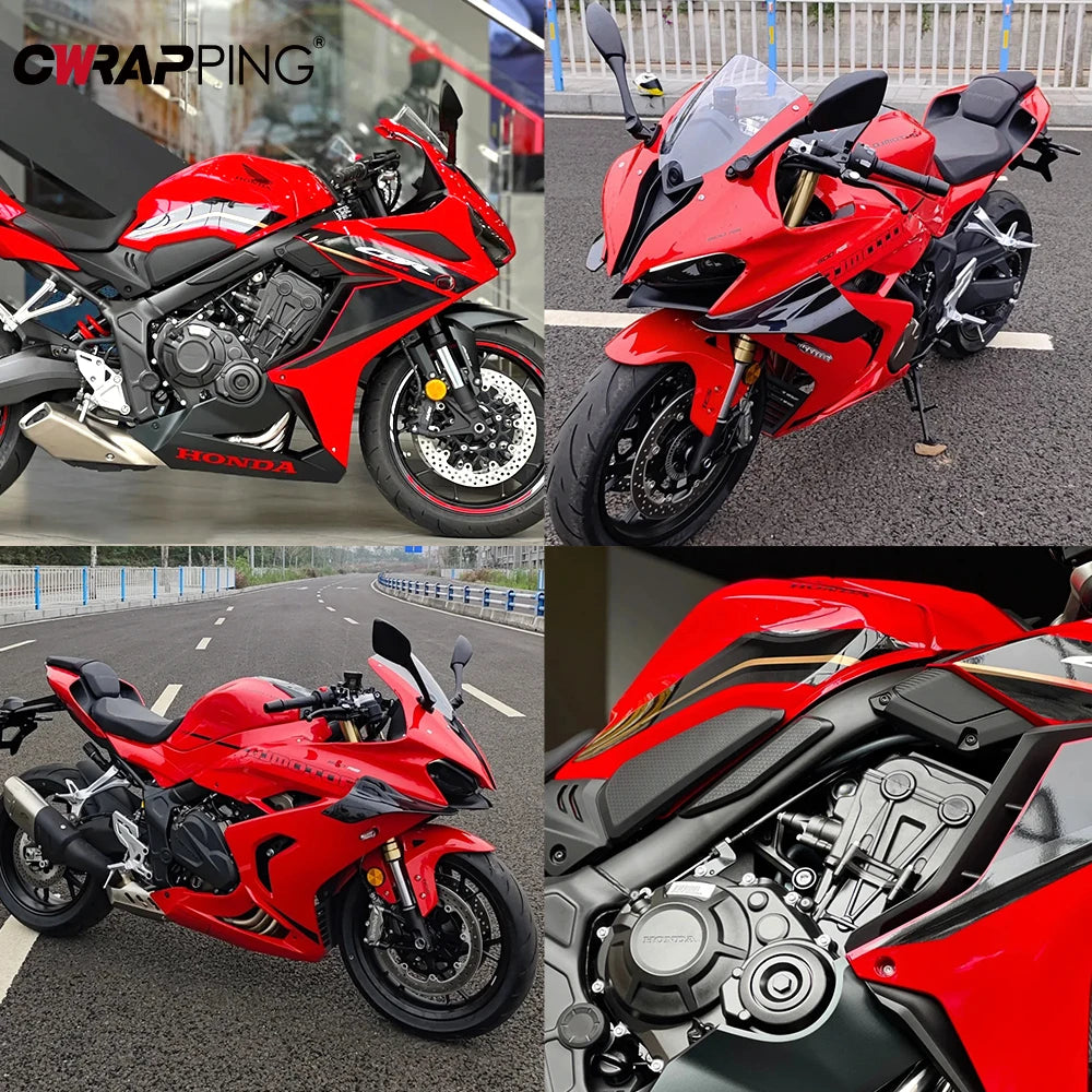 Gloss PET Car Sticker Auto Vinyl Wrap Sticker Bubble Free Auto Decoration Decals Universal RV Bike Motorcycle Car Accessories Car Mobile World