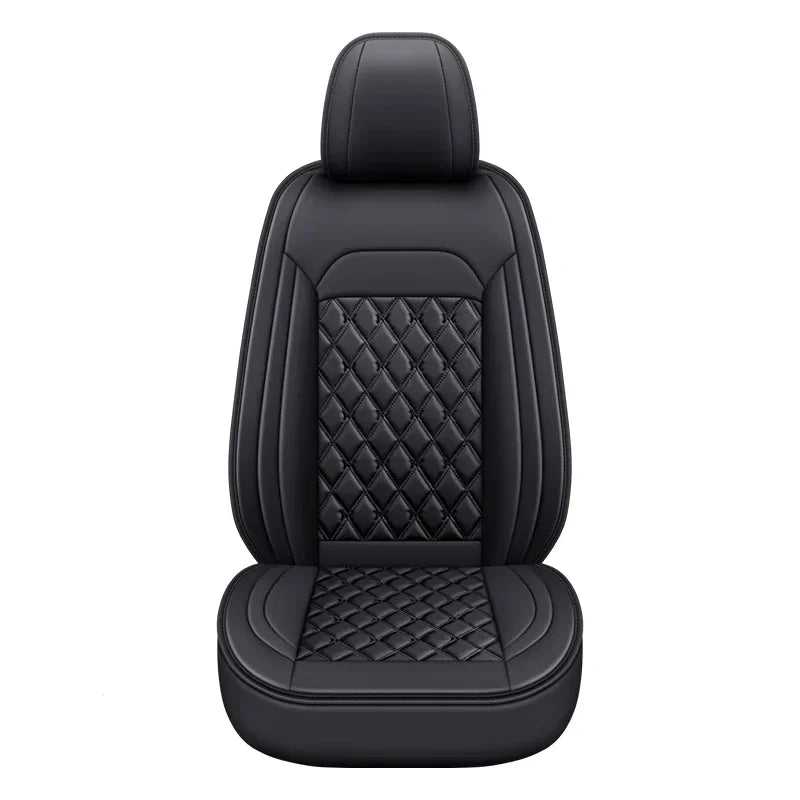 Full Coverage Universal Pu Leather Car Seat Covers for HYUNDAI Tucson Santa FE i30 i40 Veloster Creta Elantra Car Accessories CM World