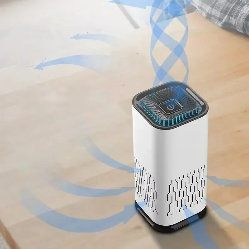Air Purifiers Small Portable Hepa Filter Air Purifier Home Remove Smoke Odor Formaldehy for Car Bedroom Small Air Purifier CM World