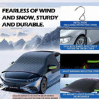 Snow Cover for Car Windshield Oxford Cloth Thickened Antifreeze Sunshade Heat And Snow Protection Auto Sun Visor Car Accessories Car Mobile World
