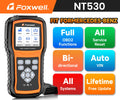 For BENZ FOXWELL NT530 OBD2 Scanner All System Scan Code Reader Active Test ECU Coding OBD OBD2 Car Diagnostic Tool Free Update Car Mobile World