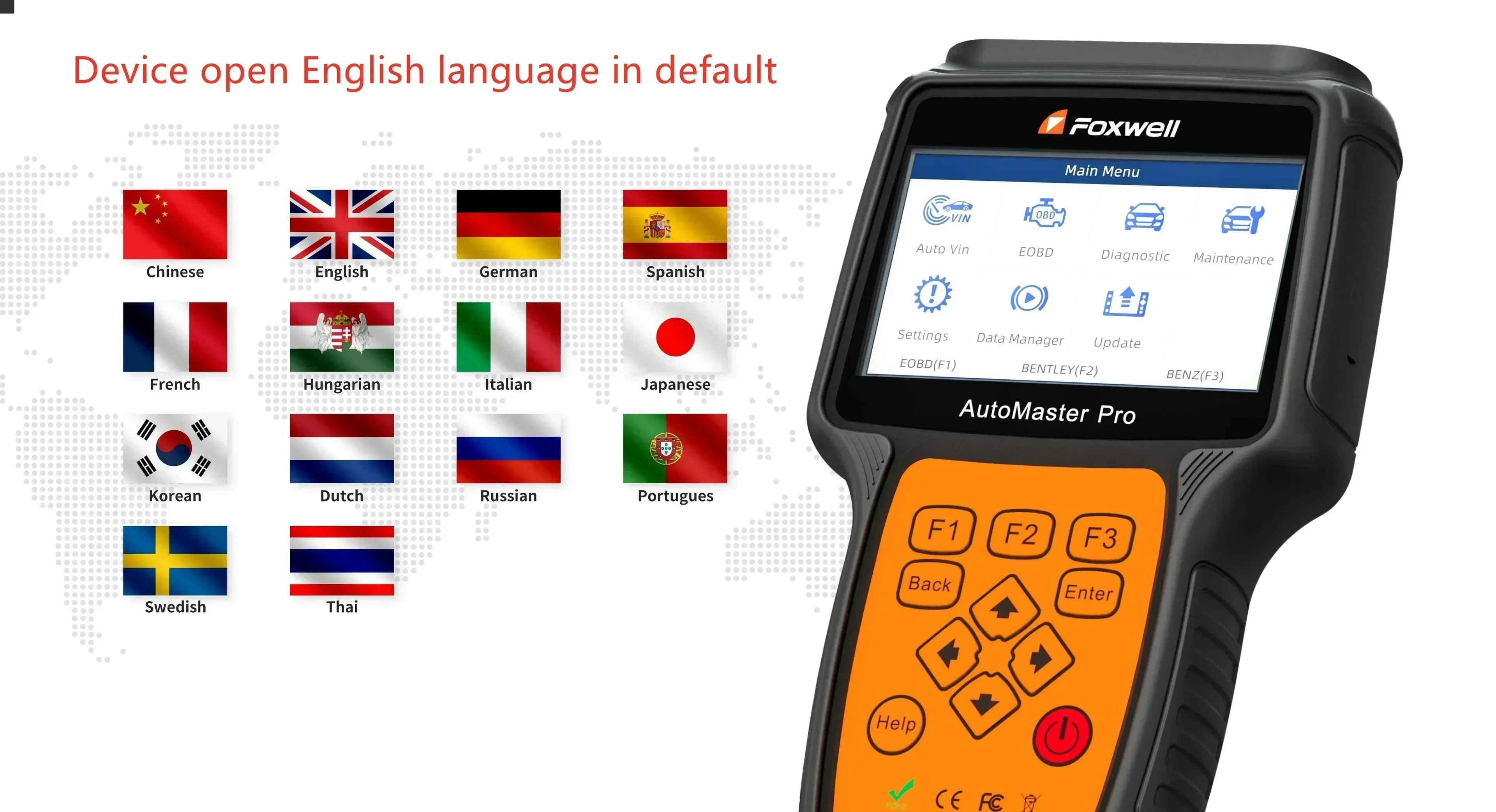 Foxwell NT680 Plus WIFI All Systems Car OBD2 Scanner Diagnostic Tool with Oil Light/EPB Functions Update of Foxwell NT680 Pro Car Mobile World