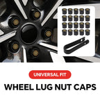 For Dacia Spring Duster Logan Sandero Dokker Striker Jogger Caps 20Pcs Car Wheel Caps Bolts For Wheel Bolts Cap Tire Nut Caps CM World