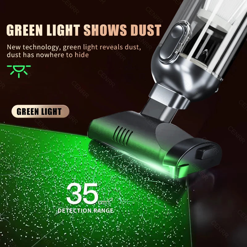 CENRR 998000PA Powerful Vacuum Cleaner Mini Cordless Portable Car Vacuum Cleaner for Home Appliance Handheld Blower Car Cleaner