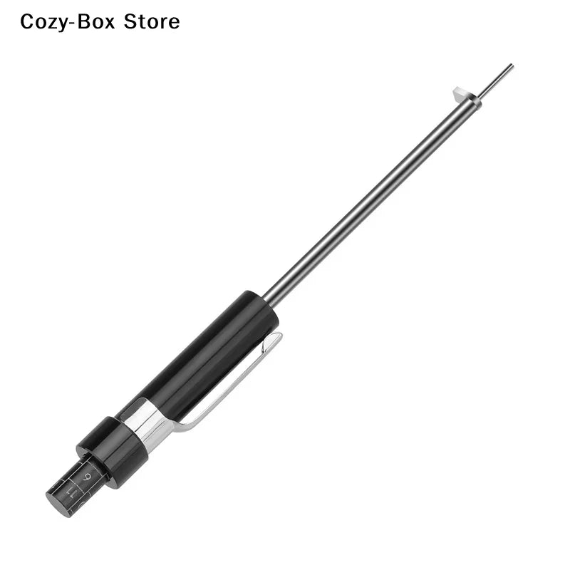[ZY]Car Brake Pad Inspection Pen Ruler Brake Pad Measuring Tool Suitable For 6mm / 0.2 Inch Thickness, Brake Pad Gauge[ZY]
