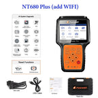 FOXWELL NT680 PLUS with WIFI All Systems Diagnostic Scanner All-System & All-make Scanner with Oil Light/Service Reset+EPB Car Mobile World
