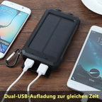 Lenovo Solar Power Bank 80000mAh Portable Charging Poverbank External Battery Charger Strong Light LDE Light for All Smartphones Car Mobile World
