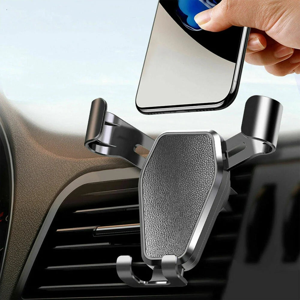 Universal Gravity Mobile Car Phone Holder Car Air Vent Mount Cradle Bracket CellPhone Stand Support For iPhone For Samsung etc. CM World