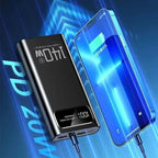Lenovo 140W Power Bank Super Fast Charging Battery High Capacity Digital Display 100000mAh Power Bank For Iphone Samsung Xiaomi Car Mobile World