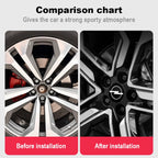 4Pc 56mm 60mm Car Wheel Center Hub Cap For Opel Astra Grandland Corsa Mokka Frontera Insignia Zafira Rim Cover Sticker Accessory