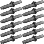 5/10Pcs Wedge and Feather Shims Heavy Duty Stone Splitting Tools for Concrete Rock Stone Splitter Marble Granite Hand Tools CM World