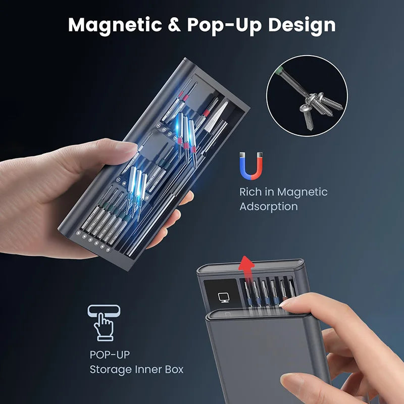 Precision Screwdriver Set Screwdriver Kit Bits Magnetic Repair Tool for Glasses Watches  PC Computer Camera Mobile Phone Repair CM World