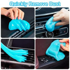 Car Cleaning Gel Slime Magic Mud Auto Interior Computer Keyboard Dirt Clean Dust Remover Gel Car Wash Interior Cleaning Tools CM World