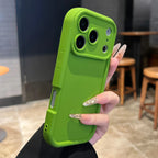 Thickened Shockproof Case For iPhone 17 16 15 14 13 12 11 Pro Max Pure Colour Cover For iPhone 17 Air 14 15 16 Plus Luxury Shell